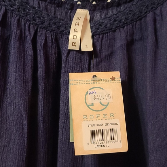 Roper shirt off shoulder - Picture 2 of 2